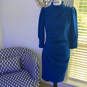 New York & Co blue dress